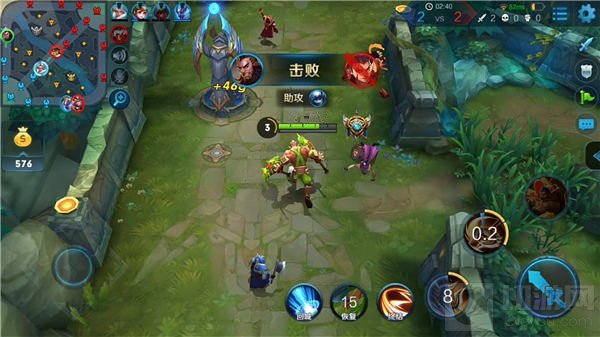 王者荣耀程咬金野蛮击杀秀 双斧一挥人头落地