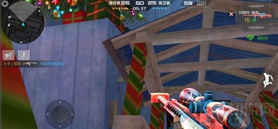 CF手游圣诞狂欢地图玩法解析 站在高点看点位