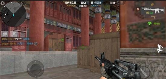 CF手游龙城地图右路激战 制霸龙城得靠点位