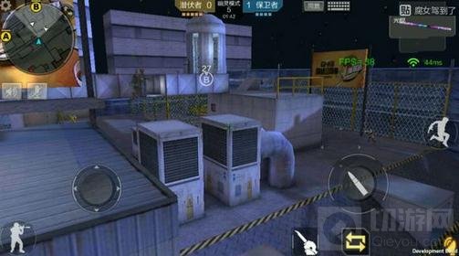 CF手游体验服幽灵模式地图屋顶机场地图介绍