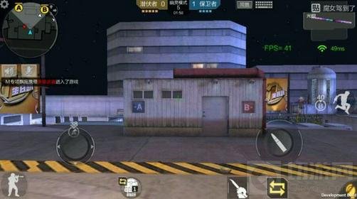 CF手游体验服幽灵模式地图屋顶机场地图介绍