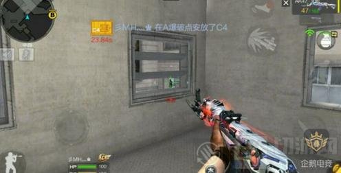 CF手游爆破模式最强安包大法 看得到却拆不掉