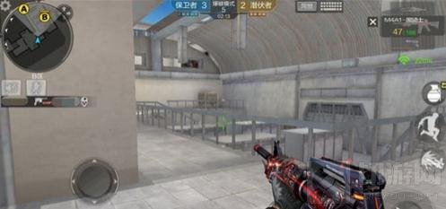 CF手游卫星基地对战点位解析 AB点对战技巧