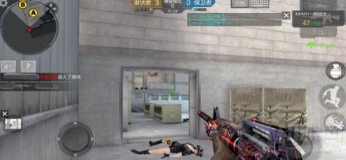 CF手游卫星基地对战点位解析 AB点对战技巧