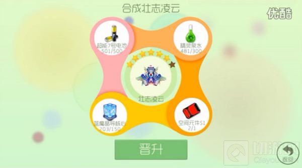 球球大作战七级壮志凌云合成图 合成公式曝光