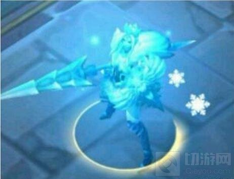 王者荣耀雅典娜新皮肤图片 冰冠女神皮肤赏析