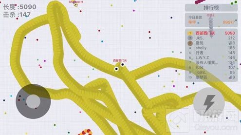 贪吃蛇大作战晋级技巧分享 大神走位来助阵