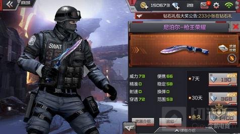 CF手游尼泊尔哪个最强 尼泊尔七把刀全盘点