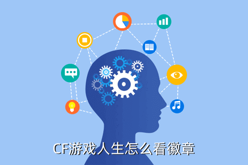 CF游戏人生怎么看徽章