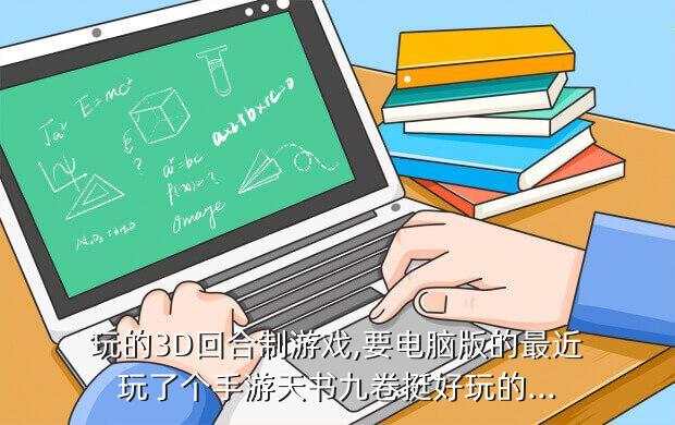 玩的3D回合制游戏,要电脑版的最近玩了个手游天书九卷挺好玩的...