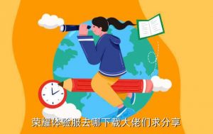 王者荣耀体验服直接下载,荣耀终端有限公司