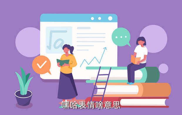 嘿哈表情啥意思