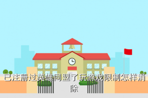 英雄联盟手游怎么取消七小时限制，已注册过英雄同盟了玩游戏限制怎样消除