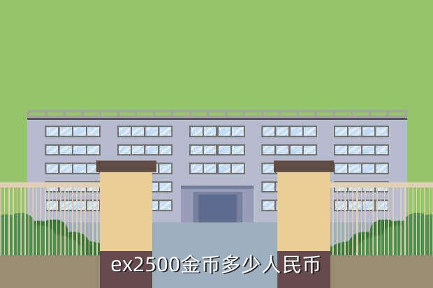 ex2500金币多少人民币