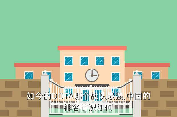 如今的DOTA哪个战队最强,中国的排名情况如何