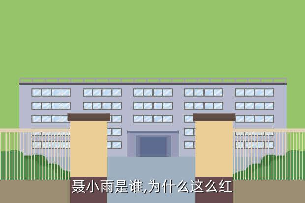 聂小雨是谁,为什么这么红