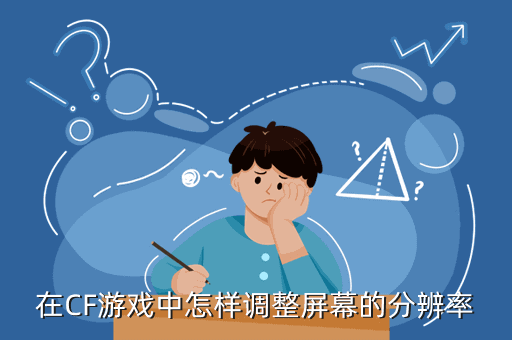 在CF游戏中怎样调整屏幕的分辨率
