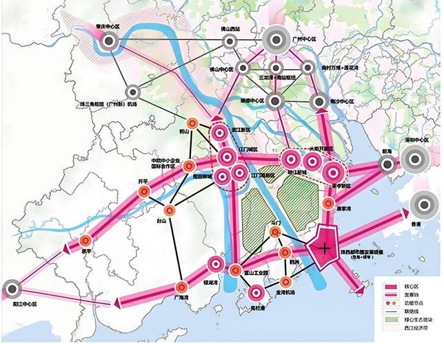 如何打造珠江三角洲的城市群