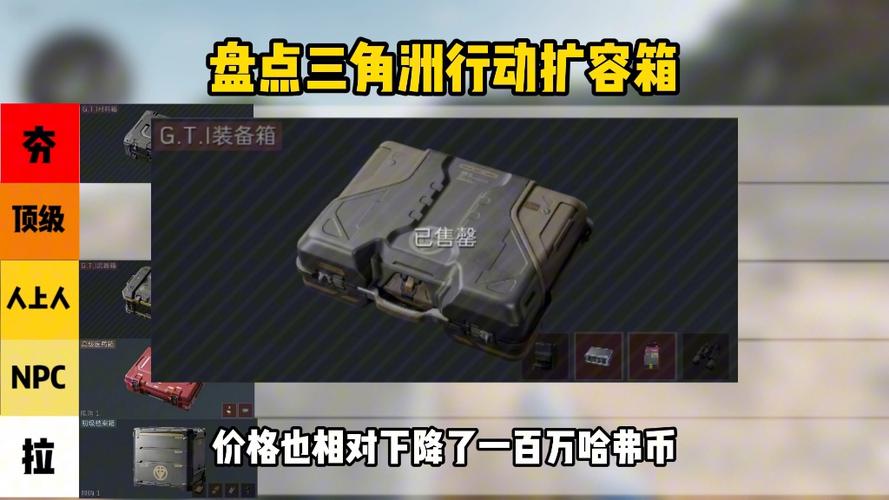 三角洲行动全扩容箱兑换推荐-全扩容箱兑换性价比分析