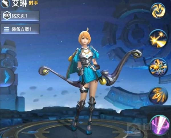 王者荣耀最新艾琳模型 再也不是孙膑小姐姐