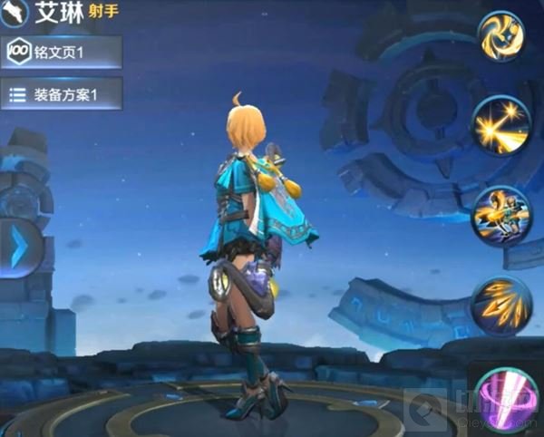 王者荣耀最新艾琳模型 再也不是孙膑小姐姐