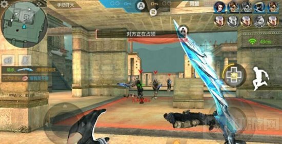 CF手游英雄之战占点模式医疗者无敌攻略