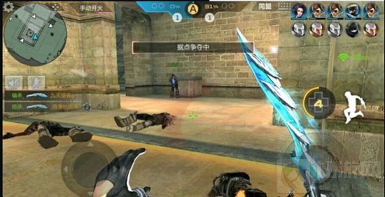 CF手游英雄之战占点模式医疗者无敌攻略