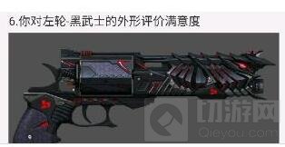CF手游左轮黑武士怎么样 左轮黑武士属性图鉴