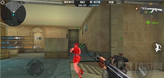 CF手游水族馆右路点位攻防 带你遨游海世界