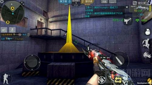 CF手游体验服幽灵模式地图地下研究所抢先看