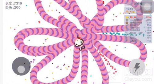 贪吃蛇大作战加速横档敌人怎么操作 新手技巧