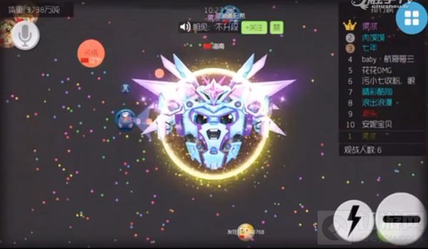 球球大作战凯旋圣光天使搭配怎么样 游戏效果图