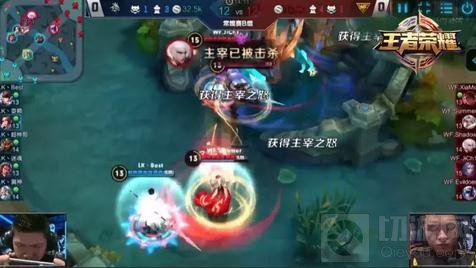 王者荣耀职业联赛嬴政五杀 中单五杀思路分析