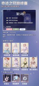 无限暖暖天真季攻略 6月奇迹之冠巅峰赛攻略